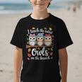 Teaching Owls On The Branch Back To School Graphic Kid T-Shirt Teaching Owls On The Branch Back To School Graphic Kid T-Shirt