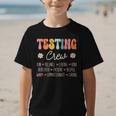 Testing Crew Appreciation Week Back To School Graphic Kid T-Shirt Testing Crew Appreciation Week Back To School Graphic Kid T-Shirt