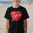 Tigers Heart Back To School Spirit R Graphic Kid T-Shirt Tigers Heart Back To School Spirit R Graphic Kid T-Shirt