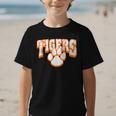 Tigers School Spirit Back To School O Graphic Kid T-Shirt Tigers School Spirit Back To School O Graphic Kid T-Shirt