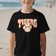 Tigers School Spirit Mascot Back To School Orange Graphic Kid T-Shirt Tigers School Spirit Mascot Back To School Orange Graphic Kid T-Shirt