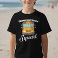 Transportation Squad Back To School Bus Driver Monitor Aide Graphic Kid T-Shirt