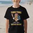 Tung Tung Sahur 2nd Grade Italian Brainrot Back To School Graphic Kid T-Shirt Tung Tung Sahur 2nd Grade Italian Brainrot Back To School Graphic Kid T-Shirt