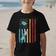 Vintage Class Of 2030 Graduation Back To School USA Flag Graphic Kid T-Shirt Vintage Class Of 2030 Graduation Back To School USA Flag Graphic Kid T-Shirt