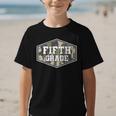 Vintage Fifth Grade Old Camo Back To School Boys 5th Grade Graphic Kid T-Shirt Vintage Fifth Grade Old Camo Back To School Boys 5th Grade Graphic Kid T-Shirt
