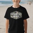Vintage Fourth Grade Old Camo Back To School Boys 4th Grade Graphic Kid T-Shirt Vintage Fourth Grade Old Camo Back To School Boys 4th Grade Graphic Kid T-Shirt