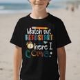 Watch Out Head Start Here I Come Head Start Back To School Graphic Kid T-Shirt Watch Out Head Start Here I Come Head Start Back To School Graphic Kid T-Shirt