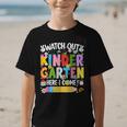 Watch Out Kindergarten Here I Come Back To School Girls Kids Graphic Kid T-Shirt Watch Out Kindergarten Here I Come Back To School Girls Kids Graphic Kid T-Shirt