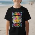 Watch Out Middle School Here I Come Back To School Student Graphic Kid T-Shirt