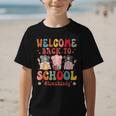Welcome Back To School Cafeteria Worker Lunch Lady Graphic Kid T-Shirt Welcome Back To School Cafeteria Worker Lunch Lady Graphic Kid T-Shirt