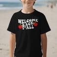 Welcome Back To School Happy First Day Of School 2025 2026 Graphic Kid T-Shirt Welcome Back To School Happy First Day Of School 2025 2026 Graphic Kid T-Shirt