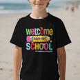 Welcome Back To School School Secretary Life Leopard Graphic Kid T-Shirt Welcome Back To School School Secretary Life Leopard Graphic Kid T-Shirt
