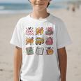 Back To School Coquette Bow First Day Of School Toddler Girl Graphic Kid T-Shirt Back To School Coquette Bow First Day Of School Toddler Girl Graphic Kid T-Shirt