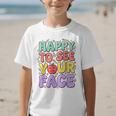 Back To School First Day Of School Happy To See Your Face Graphic Kid T-Shirt Back To School First Day Of School Happy To See Your Face Graphic Kid T-Shirt