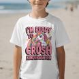 Back To School I'm Ready To Crush Kindergarten Unicorn Graphic Kid T-Shirt Back To School I'm Ready To Crush Kindergarten Unicorn Graphic Kid T-Shirt
