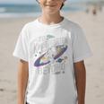 Back To School To Kindergarten And Beyond Astronaut In Space Premium Tri-Blend Graphic Kid T-Shirt