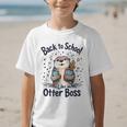 Back To School Like An Otter Boss Cute First Day Of School Graphic Kid T-Shirt Back To School Like An Otter Boss Cute First Day Of School Graphic Kid T-Shirt