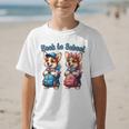 Corgi Dog Student To School Happy Back To School Graphic Kid T-Shirt