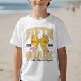 Fifth Grade Back To School First Day Pencil Bow 2025 Girls Graphic Kid T-Shirt Fifth Grade Back To School First Day Pencil Bow 2025 Girls Graphic Kid T-Shirt