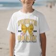 Fourth Grade Back To School First Day Pencil Bow 2025 Girls Graphic Kid T-Shirt Fourth Grade Back To School First Day Pencil Bow 2025 Girls Graphic Kid T-Shirt