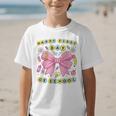 Friendship Bracelet Coquette Bow Back To School Girl Kids Graphic Kid T-Shirt Friendship Bracelet Coquette Bow Back To School Girl Kids Graphic Kid T-Shirt
