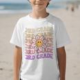 Groovy 3rd Grade Back To School Retro Groovy Third Grade Graphic Kid T-Shirt Groovy 3rd Grade Back To School Retro Groovy Third Grade Graphic Kid T-Shirt