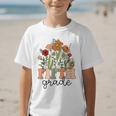 Groovy Fifth Grade Wildflowers Back To School 5th Grade Graphic Kid T-Shirt Groovy Fifth Grade Wildflowers Back To School 5th Grade Graphic Kid T-Shirt