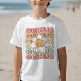 Groovy School Counselor Cute Daisy Flower Back To School Graphic Kid T-Shirt Groovy School Counselor Cute Daisy Flower Back To School Graphic Kid T-Shirt