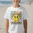 Hello Kindergarten Smile Face Back To School Girl Kid Graphic Kid T-Shirt Hello Kindergarten Smile Face Back To School Girl Kid Graphic Kid T-Shirt