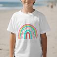 Hello Nursery Pencil Rainbow Back To School Boys Girls Premium Tri-Blend Graphic Kid T-Shirt Hello Nursery Pencil Rainbow Back To School Boys Girls Premium Tri-Blend Graphic Kid T-Shirt