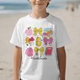 Hello Sixth 6th Grade Back To School Coquette Bow Girls Graphic Kid T-Shirt Hello Sixth 6th Grade Back To School Coquette Bow Girls Graphic Kid T-Shirt