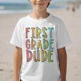Kids First Day Of First Grade Dude 1st Grade Back To School Boys Graphic Kid T-Shirt Kids First Day Of First Grade Dude 1st Grade Back To School Boys Graphic Kid T-Shirt