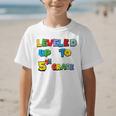 Leveled Up To 5th Grade Back To School Kids Boys Premium Tri-Blend Graphic Kid T-Shirt Leveled Up To 5th Grade Back To School Kids Boys Premium Tri-Blend Graphic Kid T-Shirt
