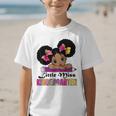 Little Miss Kindergarten Afro Puff Girl Back To School Graphic Kid T-Shirt Little Miss Kindergarten Afro Puff Girl Back To School Graphic Kid T-Shirt