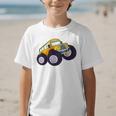 Monster Truck School Bus Yellow Back To School Kids Toddler Graphic Kid T-Shirt Monster Truck School Bus Yellow Back To School Kids Toddler Graphic Kid T-Shirt