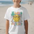Peace Love 5th Grade Cute Smile Face Back To School Girls Graphic Kid T-Shirt Peace Love 5th Grade Cute Smile Face Back To School Girls Graphic Kid T-Shirt