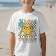 Peace Love 6th Grade Cute Smile Face Back To School Girls Graphic Kid T-Shirt Peace Love 6th Grade Cute Smile Face Back To School Girls Graphic Kid T-Shirt