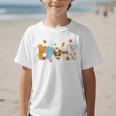 Pre K Preschool Football Basketball Baseball Back To School Graphic Kid T-Shirt Pre K Preschool Football Basketball Baseball Back To School Graphic Kid T-Shirt