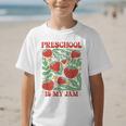 Preschool Is My Jam Boho Floral Strawberry Back To School Graphic Kid T-Shirt Preschool Is My Jam Boho Floral Strawberry Back To School Graphic Kid T-Shirt