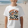 Rolling Into Kindergarten Retro Groovy Back To School Kids Graphic Kid T-Shirt Rolling Into Kindergarten Retro Groovy Back To School Kids Graphic Kid T-Shirt