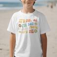 School Psych Psychologist Back To School Groovy Vintage Graphic Kid T-Shirt School Psych Psychologist Back To School Groovy Vintage Graphic Kid T-Shirt