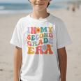 In My Second Grade Era Back To School Retro Groovy 2nd Grade Graphic Kid T-Shirt In My Second Grade Era Back To School Retro Groovy 2nd Grade Graphic Kid T-Shirt