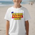 Senior 2025 Story Class Of 2025 Back To School 2025 Grad 25 Graphic Kid T-Shirt Senior 2025 Story Class Of 2025 Back To School 2025 Grad 25 Graphic Kid T-Shirt
