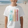 Senior 2027 Class Of 2027 Graduation USA Flag Back To School Performance Graphic Kid T-Shirt