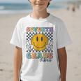 Seventh Grade Vibes Cute Smile Back To School 7th Grade Team Graphic Kid T-Shirt Seventh Grade Vibes Cute Smile Back To School 7th Grade Team Graphic Kid T-Shirt