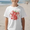 Strawberry Elephant Italian Brainrot Meme Back To School Comfort Colors Crop Top Graphic Kid T-Shirt Strawberry Elephant Italian Brainrot Meme Back To School Comfort Colors Crop Top Graphic Kid T-Shirt