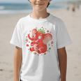 Strawberry Elephant Italian Brainrot Meme Back To School Premium Tri-Blend Graphic Kid T-Shirt