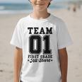 Team 1st Grade All-Stars Back To School Sports Jersey Graphic Kid T-Shirt Team 1st Grade All-Stars Back To School Sports Jersey Graphic Kid T-Shirt