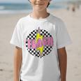Women Checkered Teach Pencil Lightning Bolt Back To School Graphic Kid T-Shirt Women Checkered Teach Pencil Lightning Bolt Back To School Graphic Kid T-Shirt