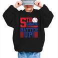 5th Grade Batter Up Back To School Fifth Grade Baseball Boys Graphic Kid Sweatshirt